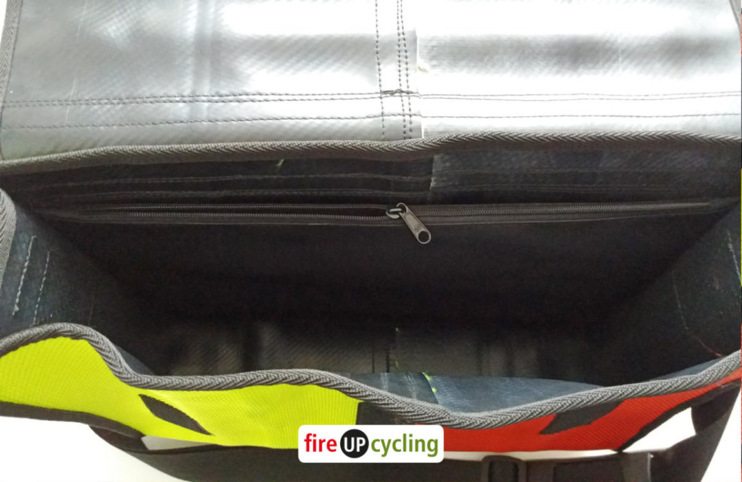 Karabinertasche aus Feuerwehrschlauch – Tasche mit Twistlock